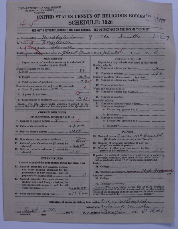 Scan of Presbyterian Church in the United States: 1014