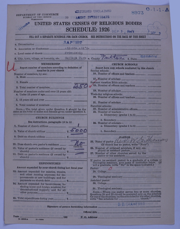 Scan of Negro Baptists: 8973