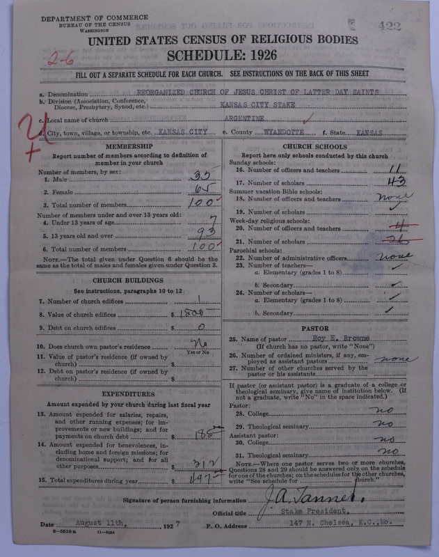 Scan of Reorganized Church of Jesus Christ of Latter Day Saints: 422