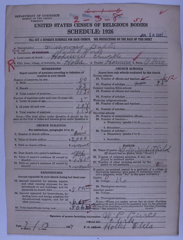 Scan of Missionary Baptist General Assembly of Oklahoma: 51