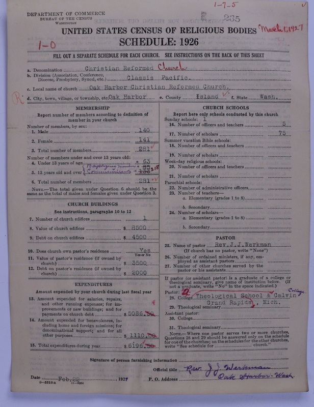 Scan of Christian Reformed Church: 235