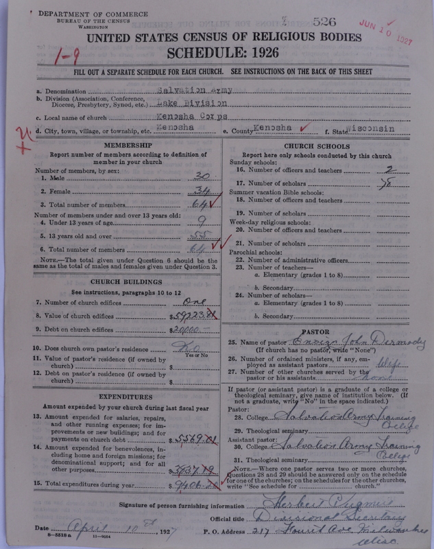 Scan of Salvation Army: 526