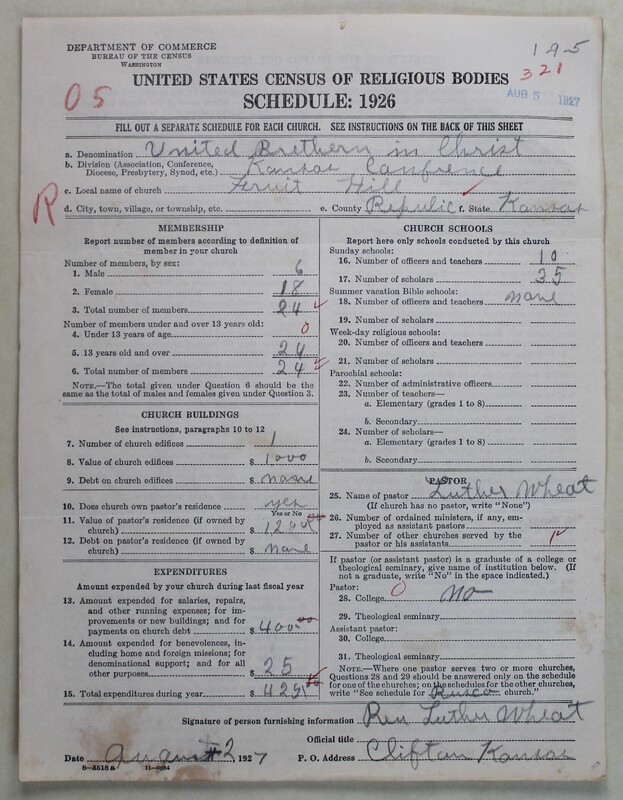 Scan of Church of the United Brethren in Christ (Old Constitution): 321