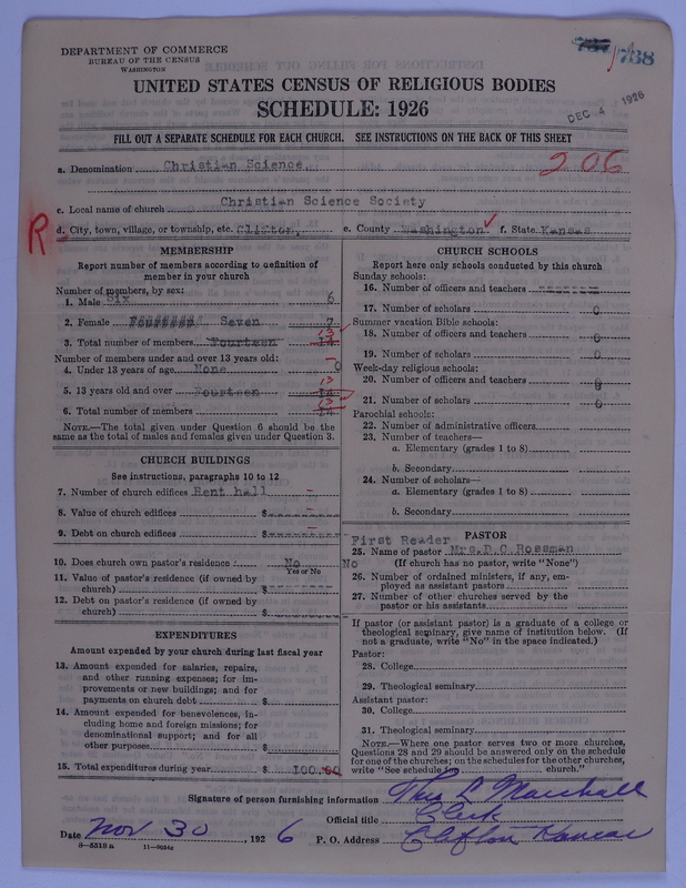 Scan of Church of Christ, Scientist: 738
