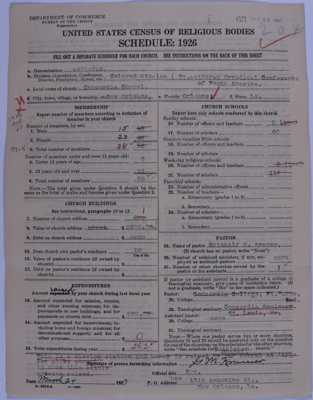 Scan of Negro Mission of the Synodical Conference: 62