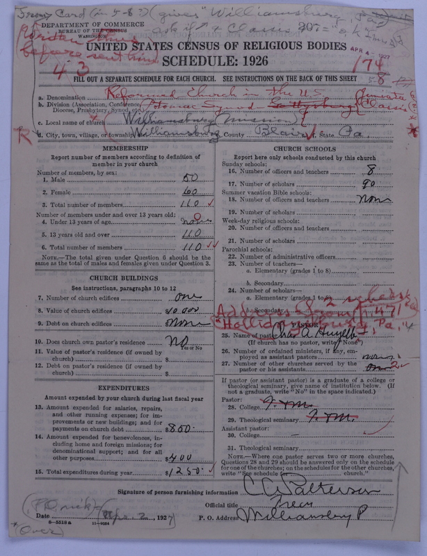 Scan of Reformed Church in the United States: 207