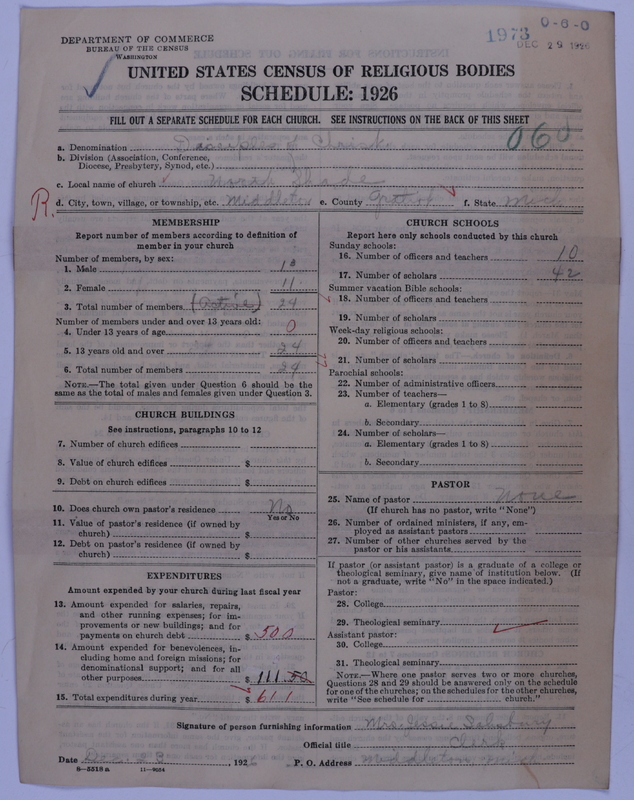 Scan of Disciples of Christ: 1973