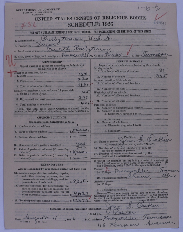 Scan of Presbyterian Church in the United States of America: 6966