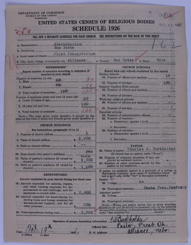 Scan of Presbyterian Church in the United States of America: 5695