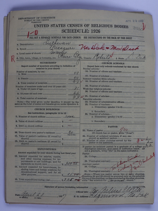 Scan of Evangelical Lutheran Synodical Conference of America: Evangelical Lutheran Synod of Missouri, Ohio, and Other States: 2655