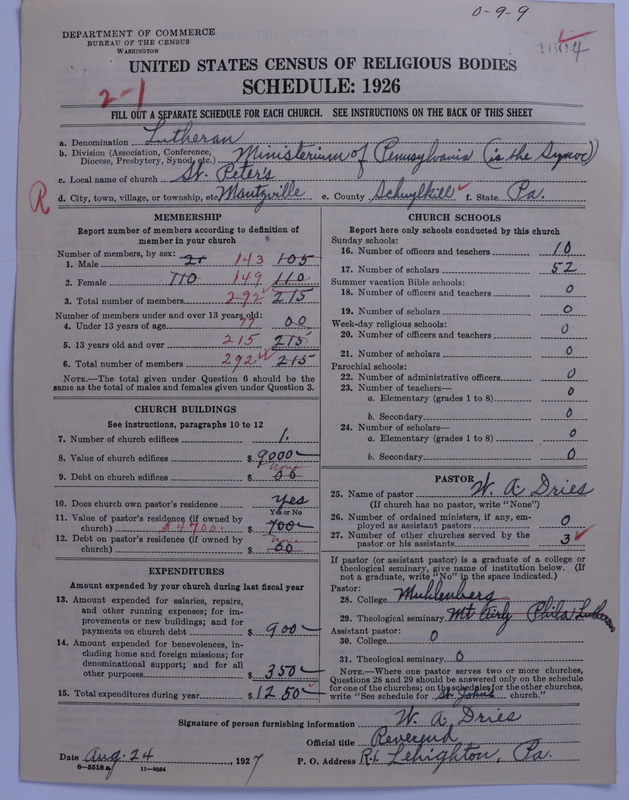 Scan of United Lutheran Church in America: 1604
