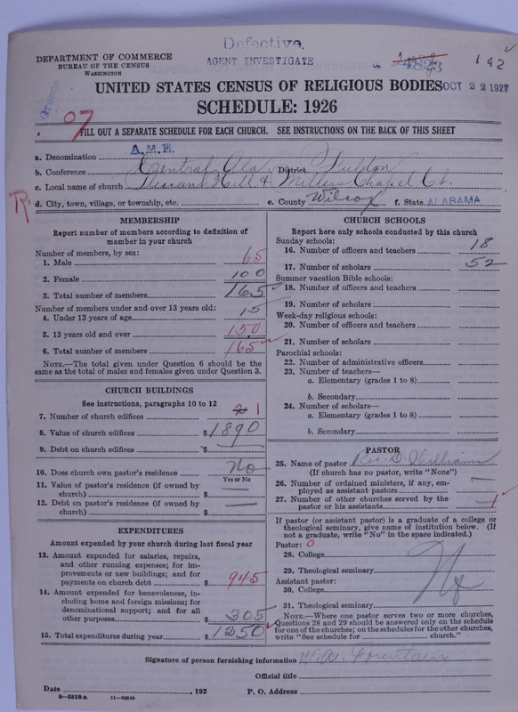 Scan of African Methodist Episcopal Church: 4823