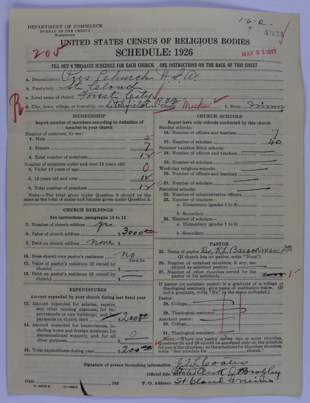 Scan of Presbyterian Church in the United States of America: 4534