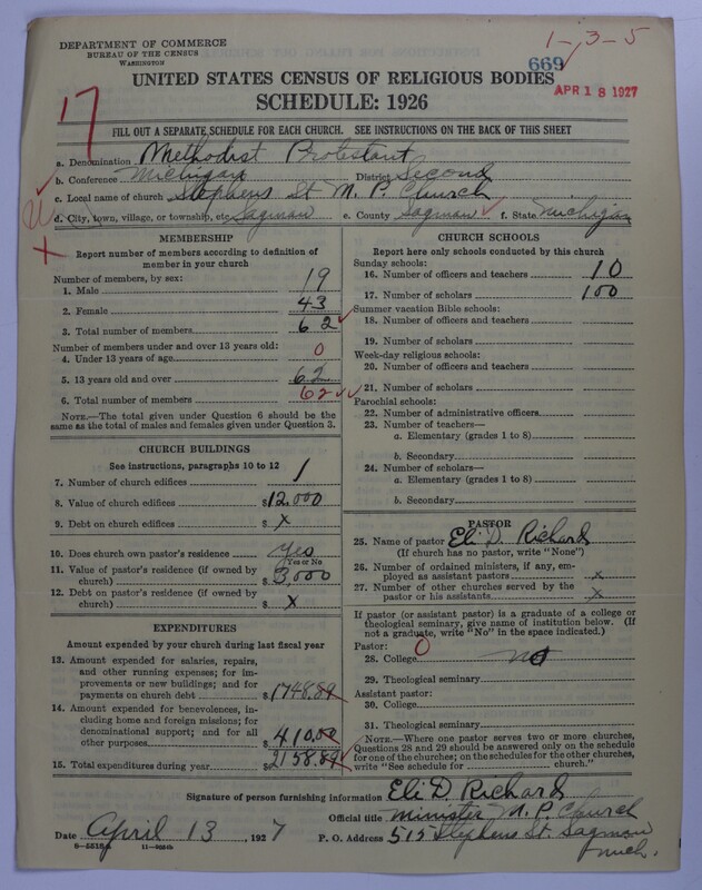 Scan of Methodist Protestant Church: 669