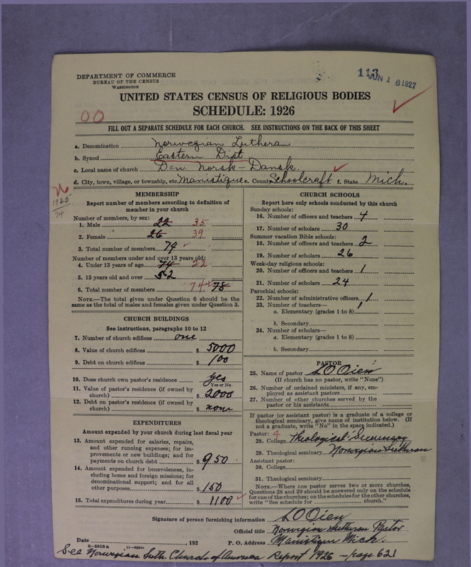 Scan of Norwegian Lutheran Church of America: 113