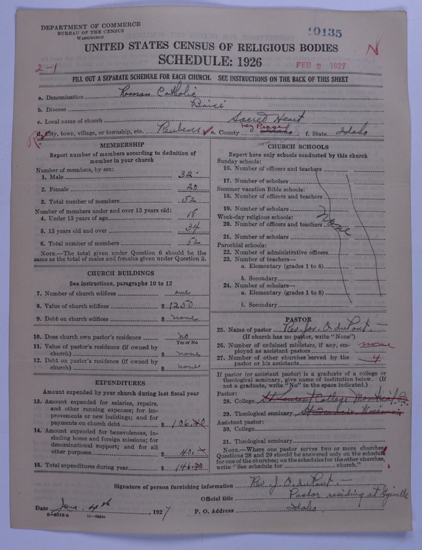 Scan of Roman Catholic Church: 10135