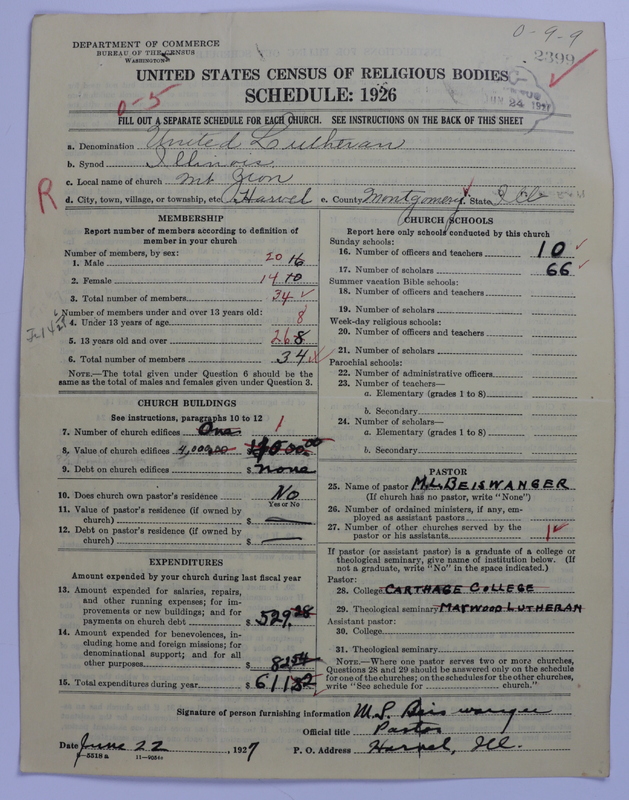 Scan of United Lutheran Church in America: 2399