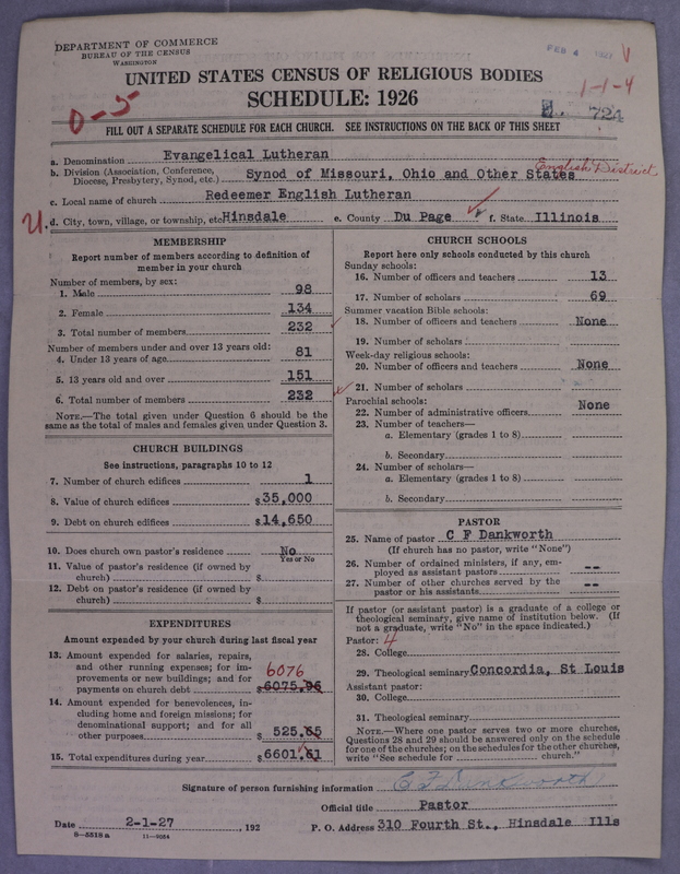 Scan of Evangelical Lutheran Synodical Conference of America: Evangelical Lutheran Synod of Missouri, Ohio, and Other States: 724