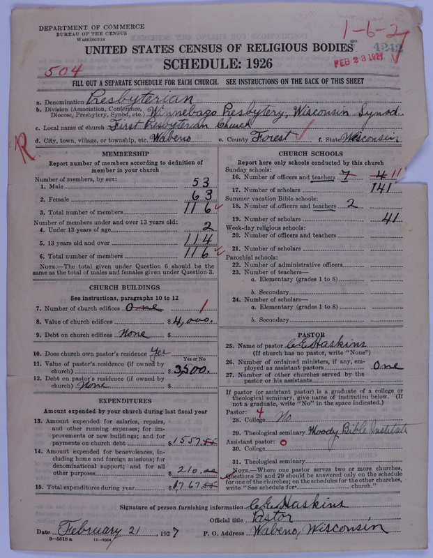 Scan of Presbyterian Church in the United States of America: 4242