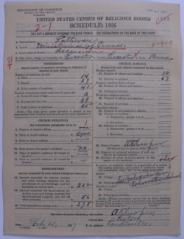 Scan of United Lutheran Church in America: 1113