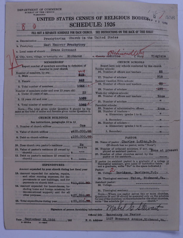 Scan of Presbyterian Church in the United States: 558