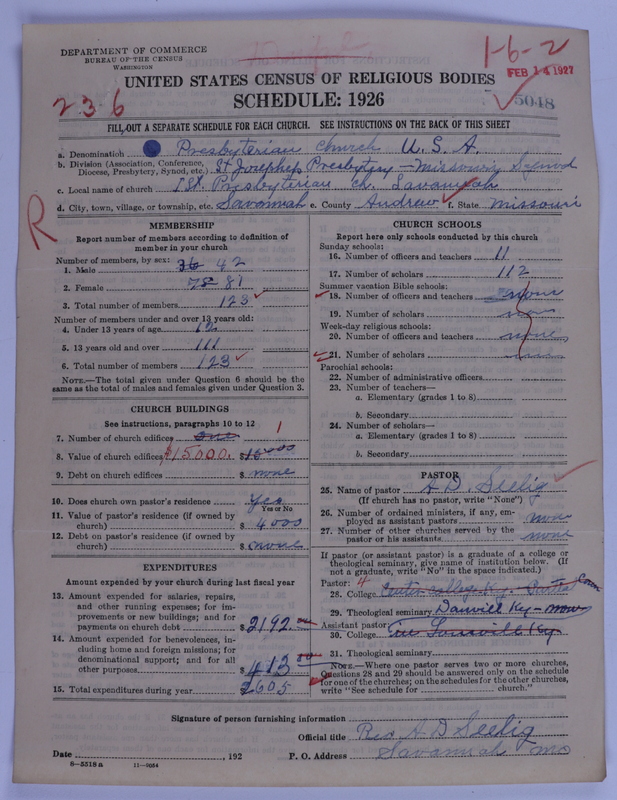 Scan of Presbyterian Church in the United States of America: 5048
