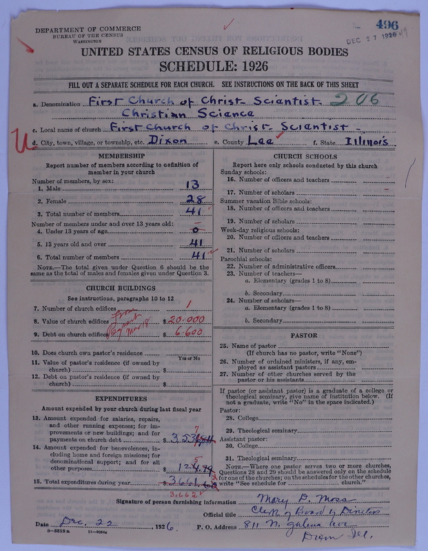 Scan of Church of Christ, Scientist: 496