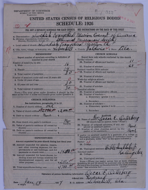 Scan of Swedish Evangelical Mission Covenant of America: 312