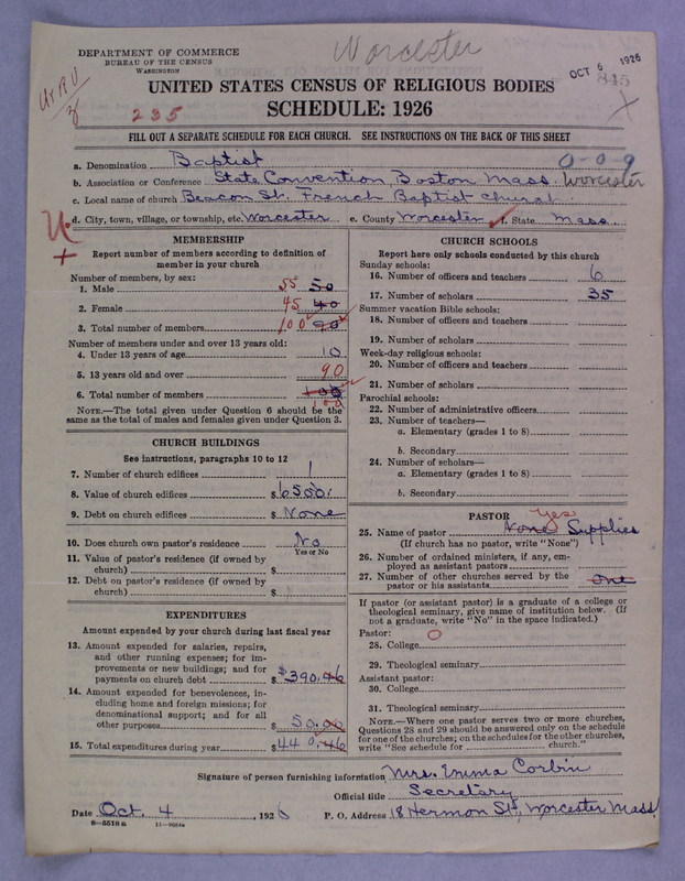 Scan of Northern Baptist Convention: 845