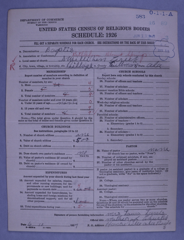 Scan of Negro Baptists: 583