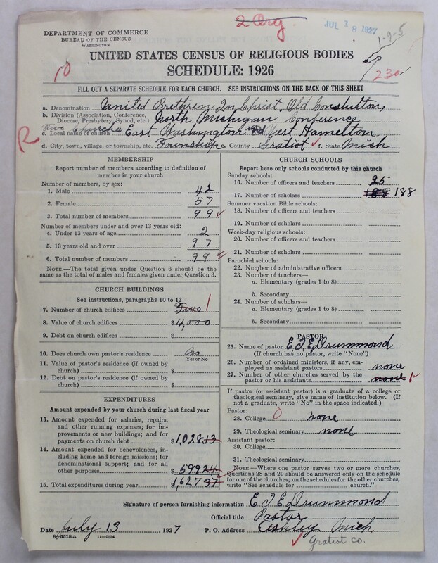 Scan of Church of the United Brethren in Christ (Old Constitution): 230