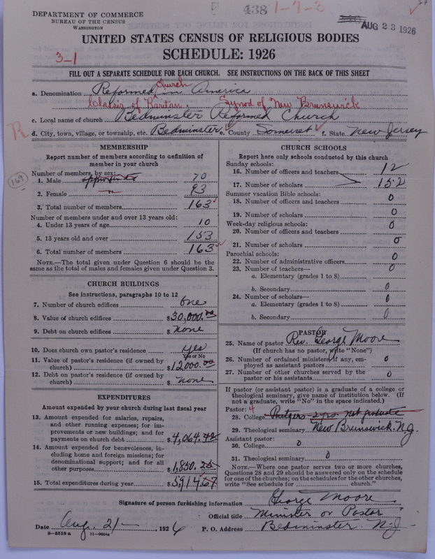 Scan of Reformed Church in America: 438