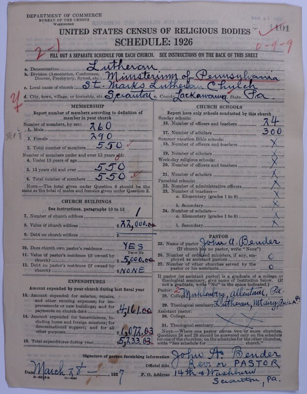 Scan of United Lutheran Church in America: 1101