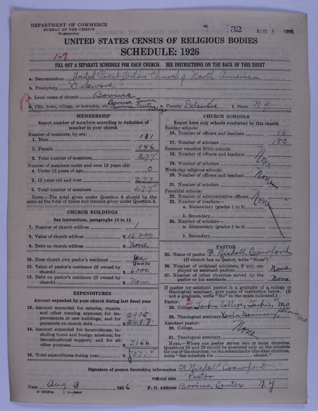 Scan of United Presbyterian Church of North America: 32