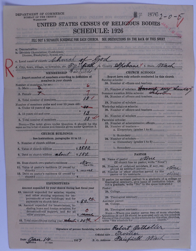 Scan of Church of God (Headquarters, Anderson, Ind.): 876