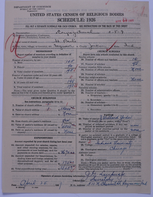 Scan of Congregational Churches: 2123
