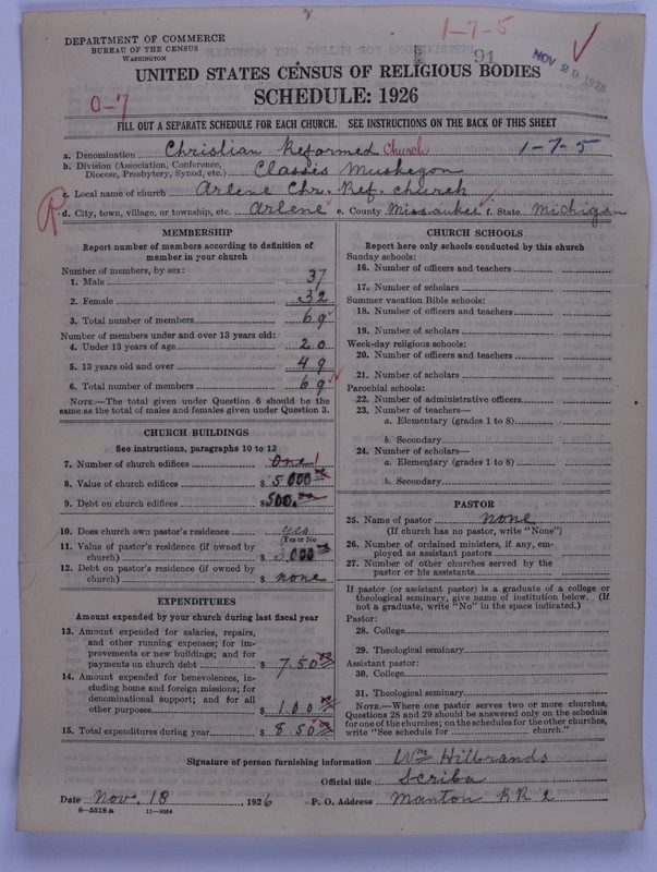 Scan of Christian Reformed Church: 91