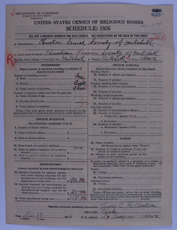 Scan of Church of Christ, Scientist: 657