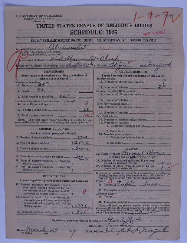 Scan of Universalist Church: 268