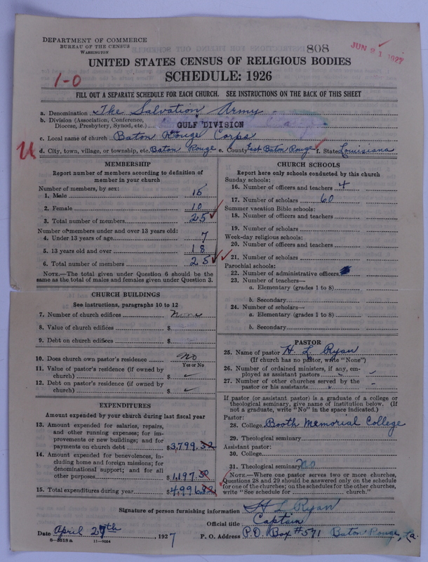 Scan of Salvation Army: 808