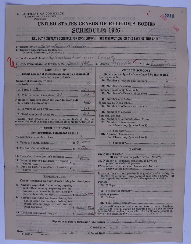 Scan of Church of Christ, Scientist: 391