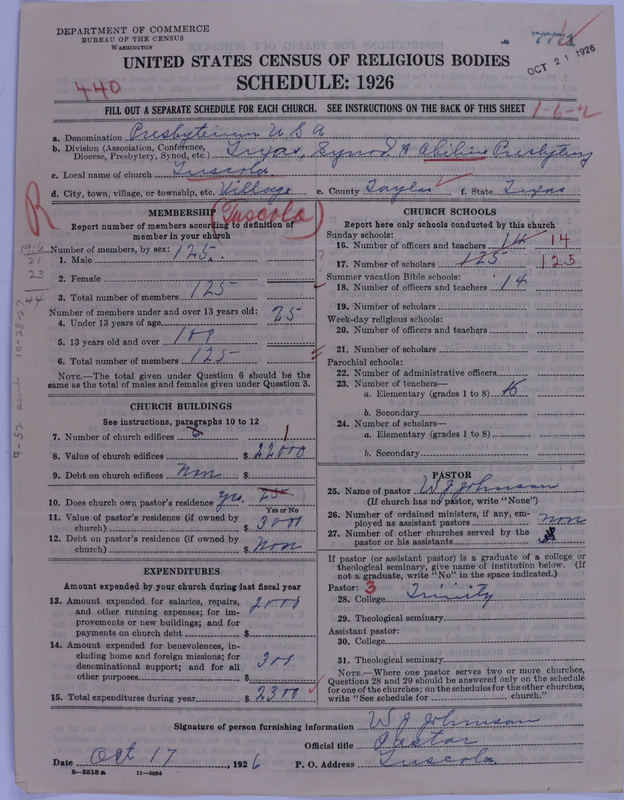 Scan of Presbyterian Church in the United States of America: 7771