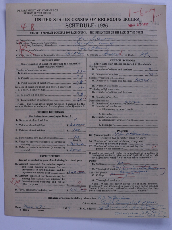 Scan of Presbyterian Church in the United States: 744