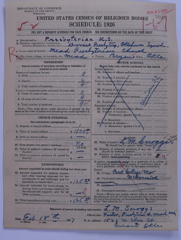 Scan of Presbyterian Church in the United States: 3048