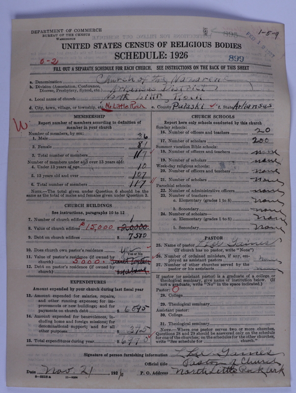 Scan of Church of the Nazarene: 899