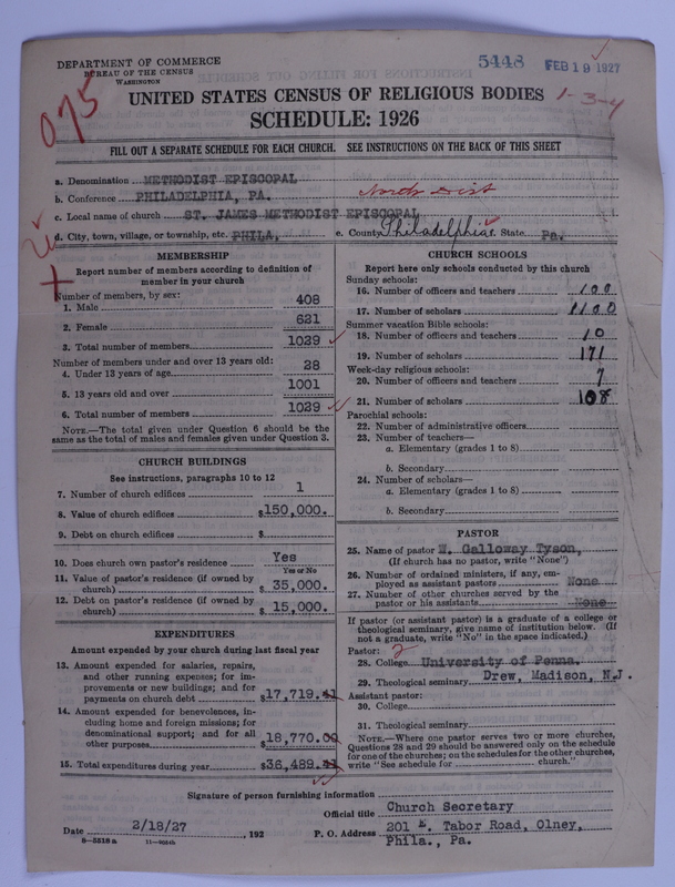 Scan of Methodist Episcopal Church: 5448