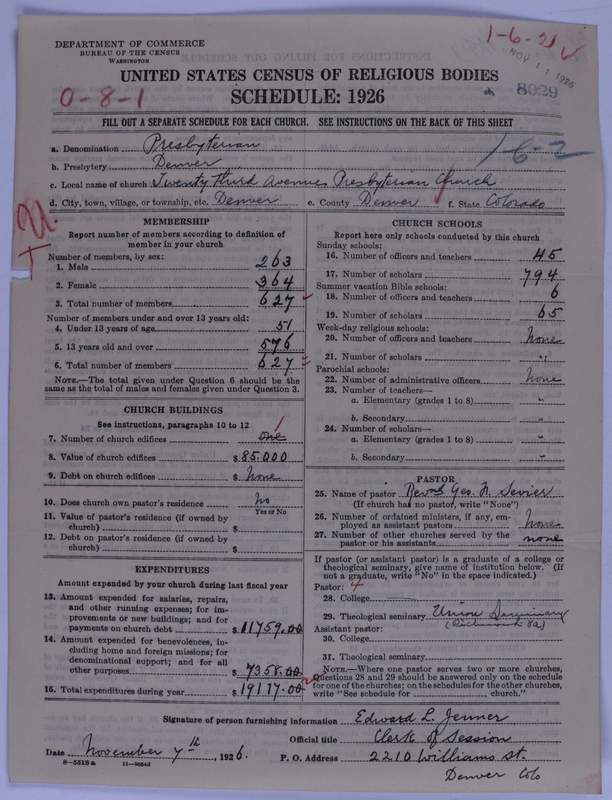 Scan of Presbyterian Church in the United States of America: 8029