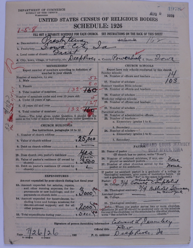 Scan of Presbyterian Church in the United States of America: 4978