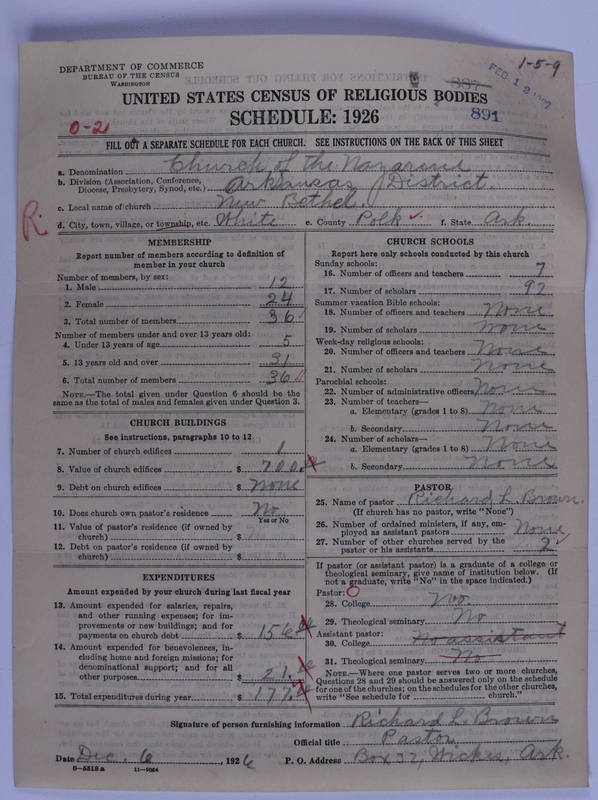 Scan of Church of the Nazarene: 891