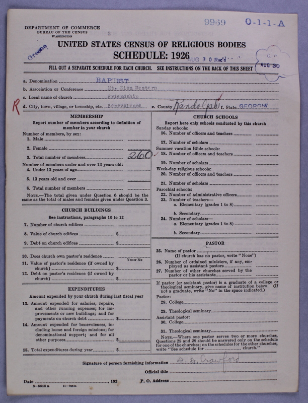 Scan of Negro Baptists: 9969